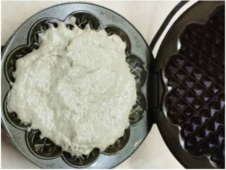 Постные вафли в электрической вафельнице