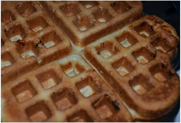 Вафли из овсяной муки