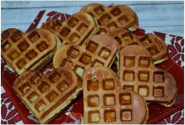 Вафли из овсяной муки