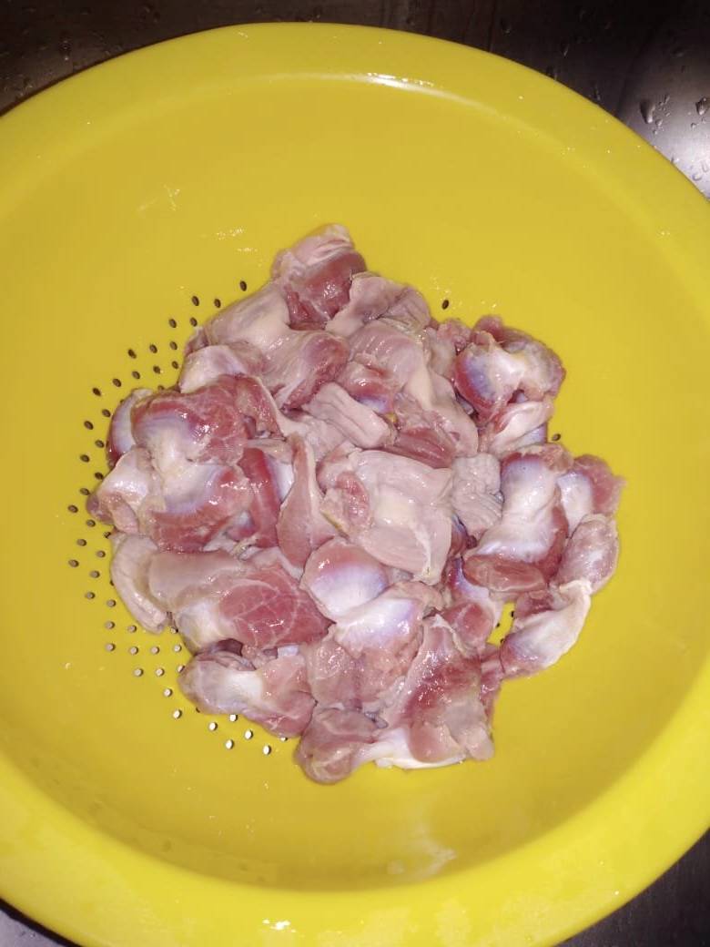 Куриные желудки в духовке