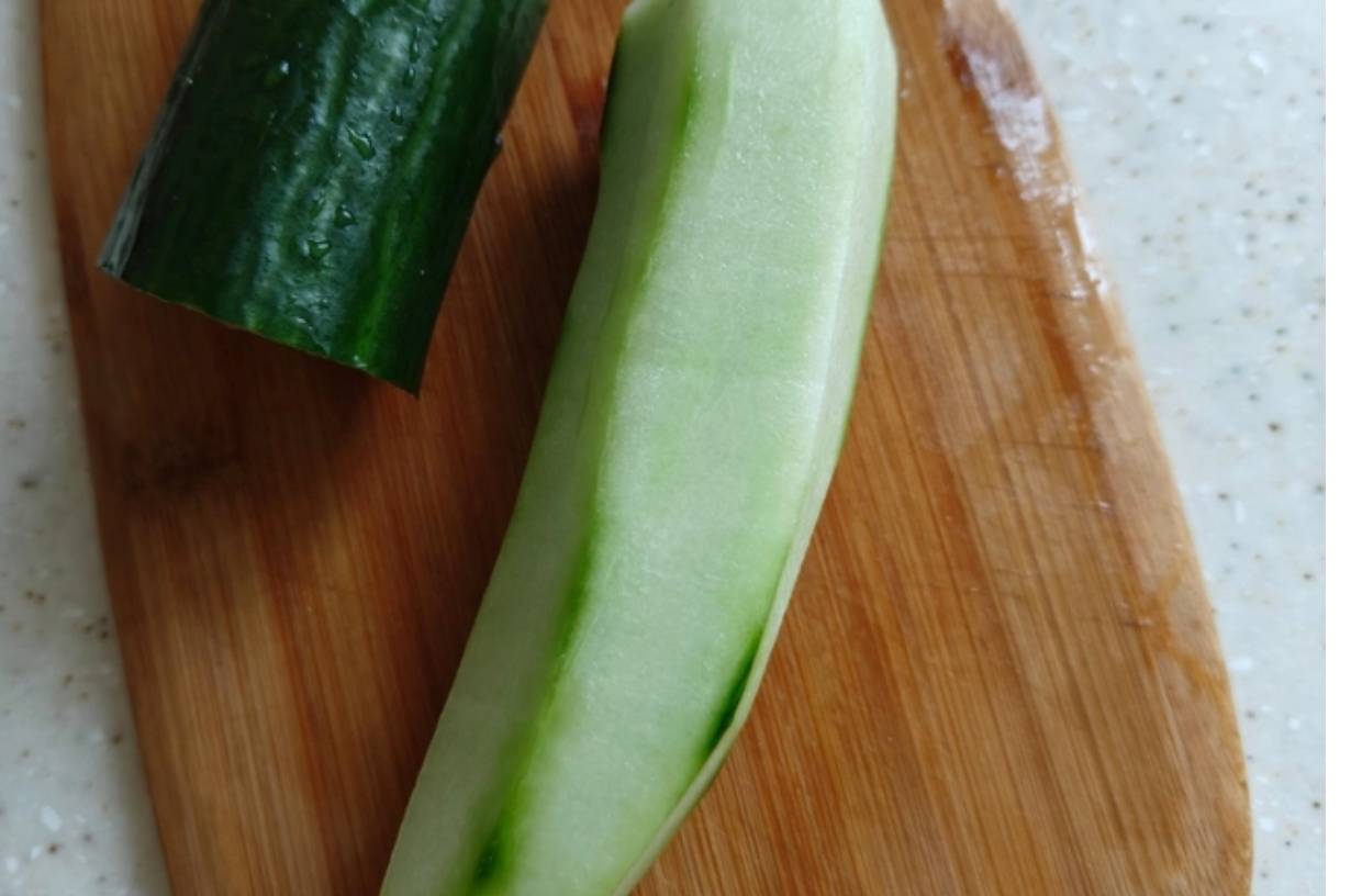 Крабовый салат без риса с пекинской капустой