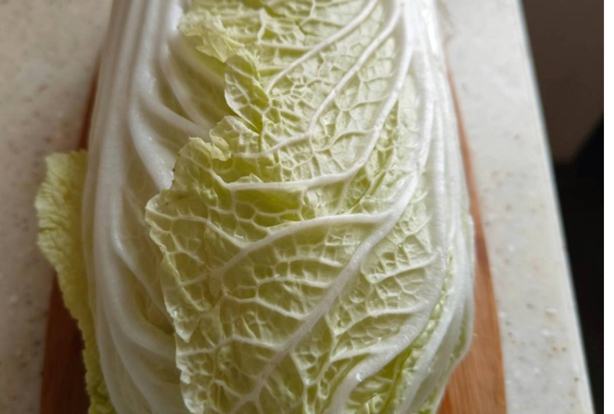 Крабовый салат без риса с пекинской капустой