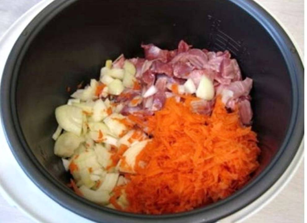 Куриные желудки в мультиварке Редмонд