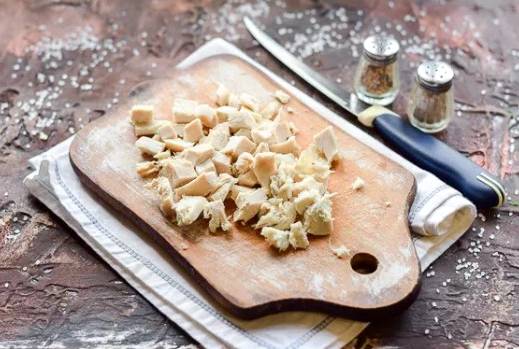 Диетический салат с курицей