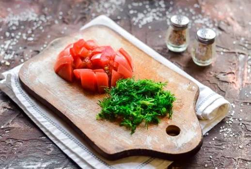Диетический салат с курицей