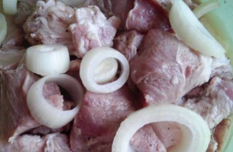 Шашлык из свинины в аэрогриле