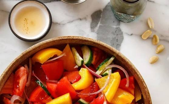 Китайский салат с чипсами