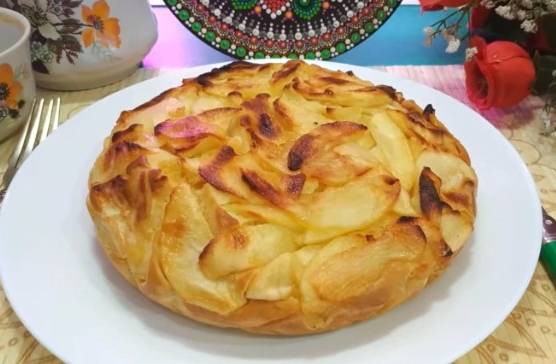 Шарлотка в аэрогриле