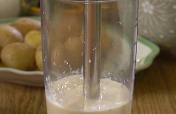 Картофельный салат с яйцом