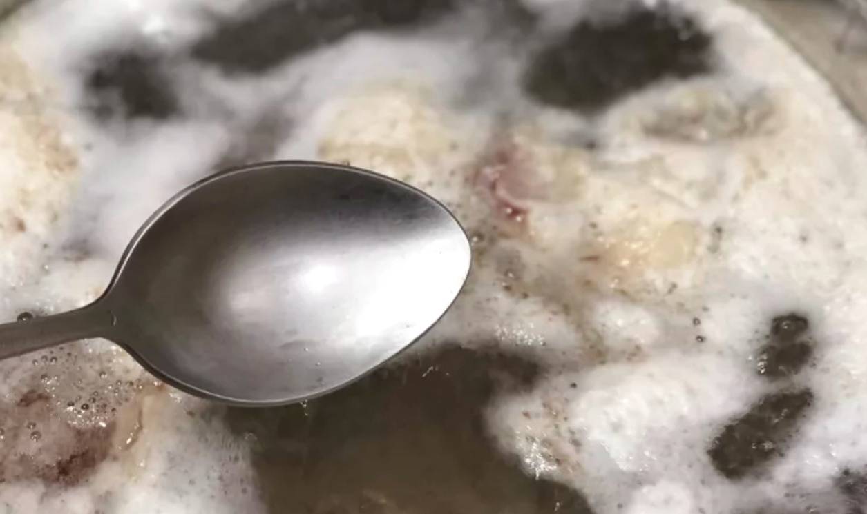 Суп с говядиной, картошкой и лапшой