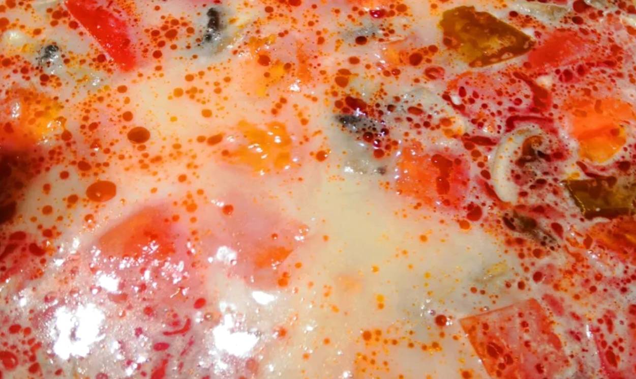 Суп том-ям с курицей и грибами в домашних условиях