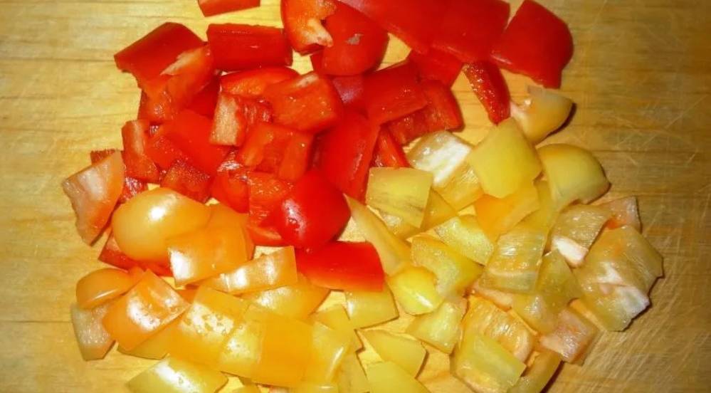 Овощной салат с фетаксой