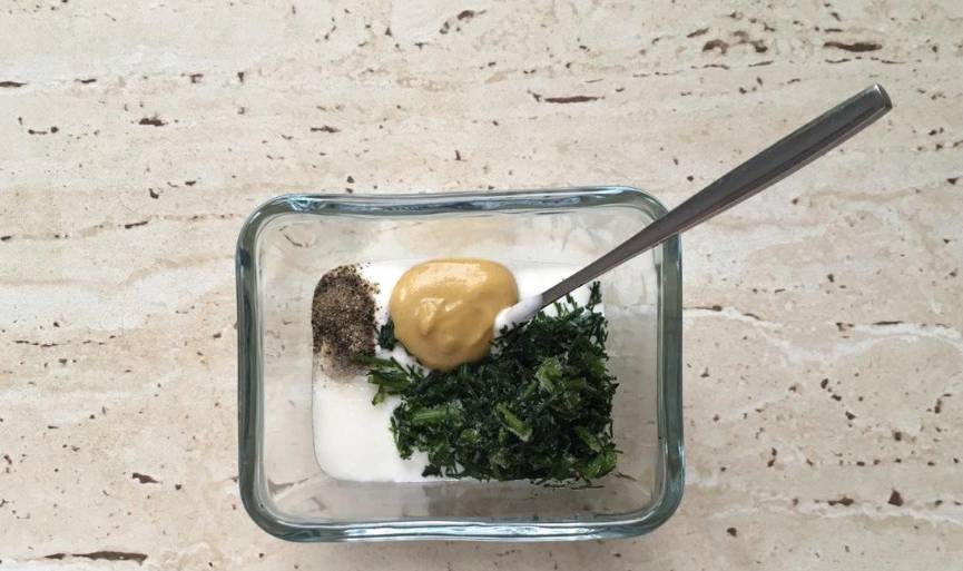 ПП салат с отварной грудкой