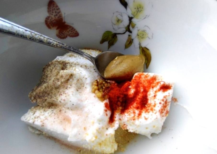 ПП салат с греческим йогуртом