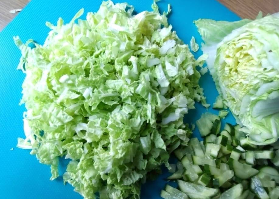 ПП салат с греческим йогуртом