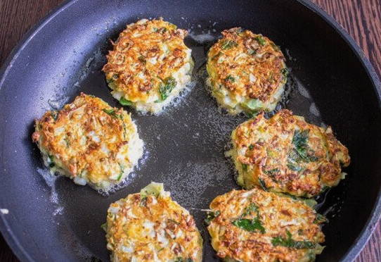 Капустные котлеты с овсянкой