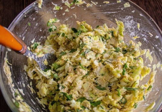 Капустные котлеты с овсянкой
