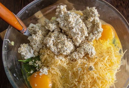 Капустные котлеты с овсянкой