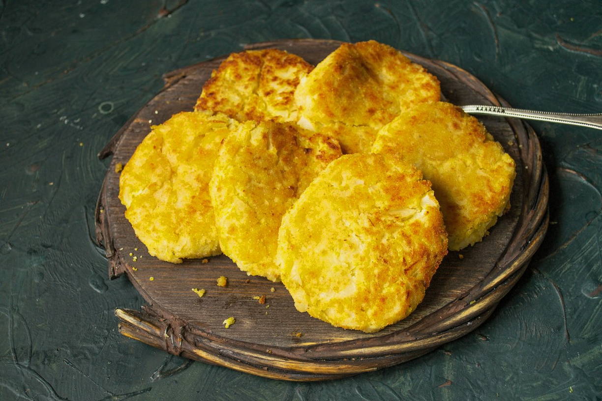 Капустные котлеты без муки и манки