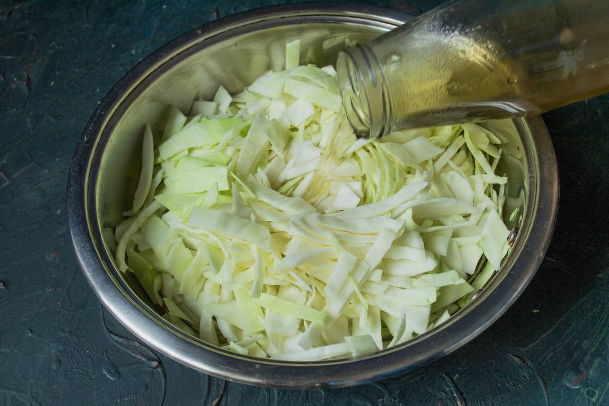 Капустные котлеты без муки и манки