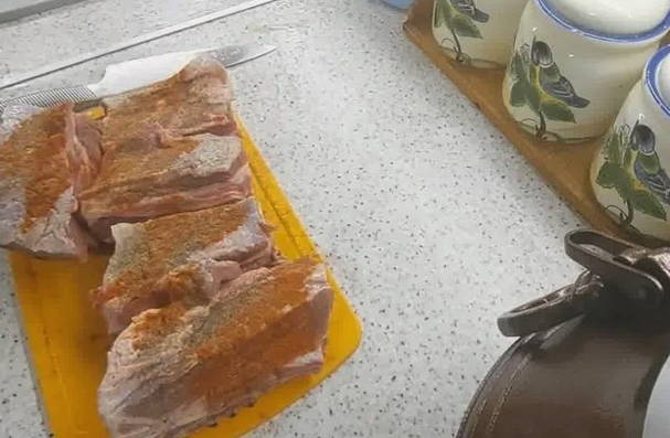 Гороховая каша в афганском казане
