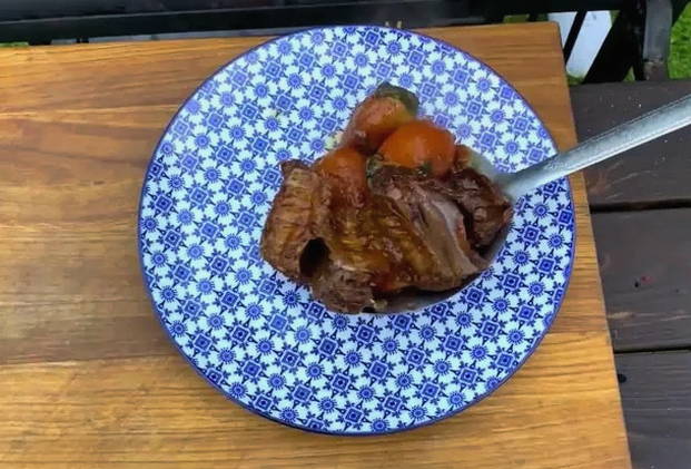 Говяжьи ребра в афганском казане