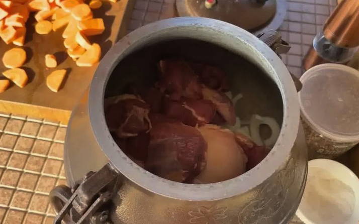 Хашлама в афганском казане