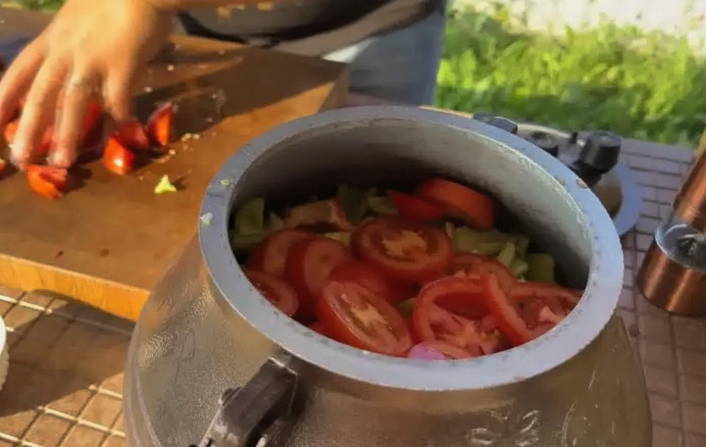 Хашлама в афганском казане