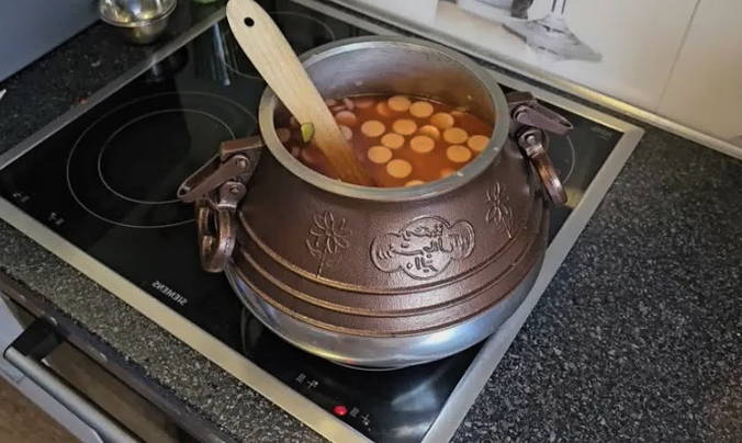Солянка в афганском казане