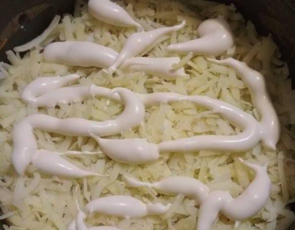 Салат «Курица под шубой» со свеклой