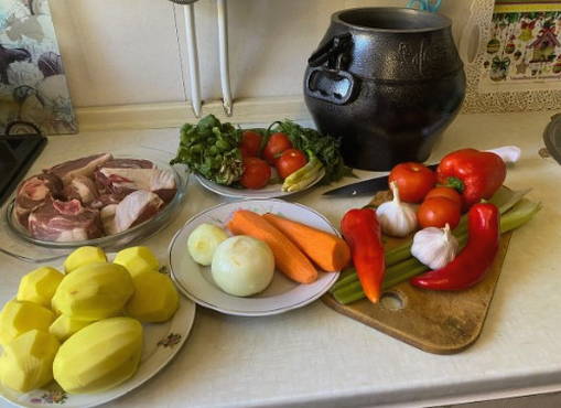 Шурпа в афганском казане