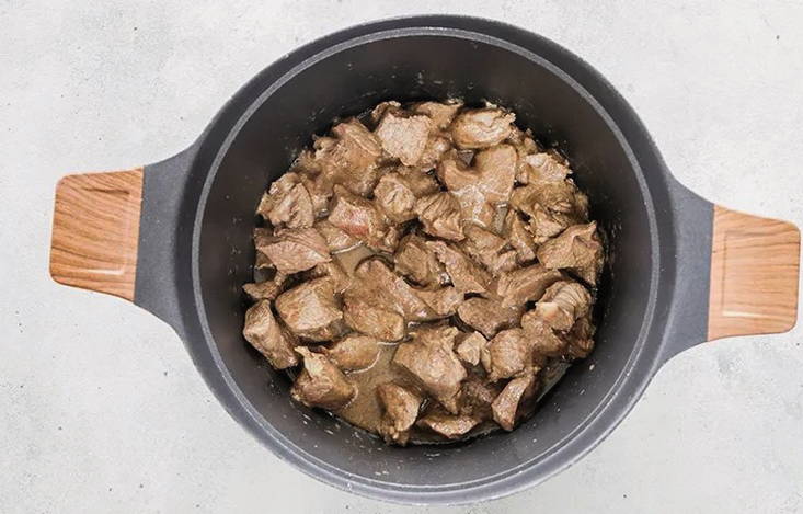 Плов в афганском казане на плите