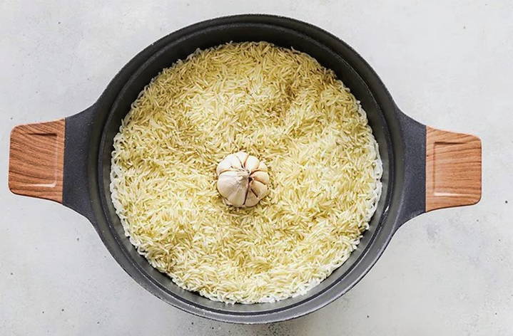 Плов в афганском казане на плите