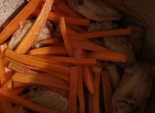 Плов из курицы в афганском казане на плите