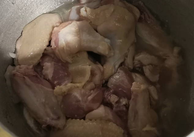 Плов из курицы в афганском казане на плите