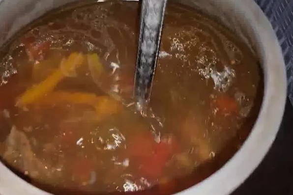 Шурпа из баранины в афганском казане