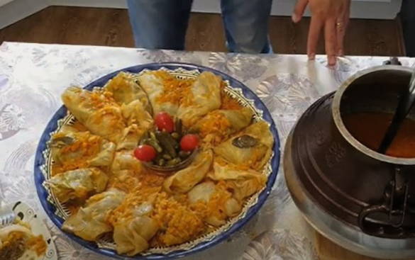 Голубцы в афганском казане