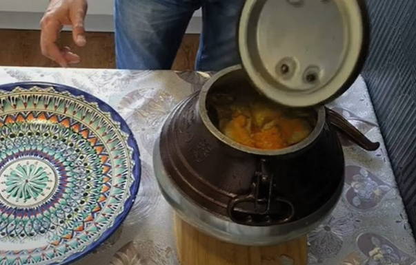 Голубцы в афганском казане
