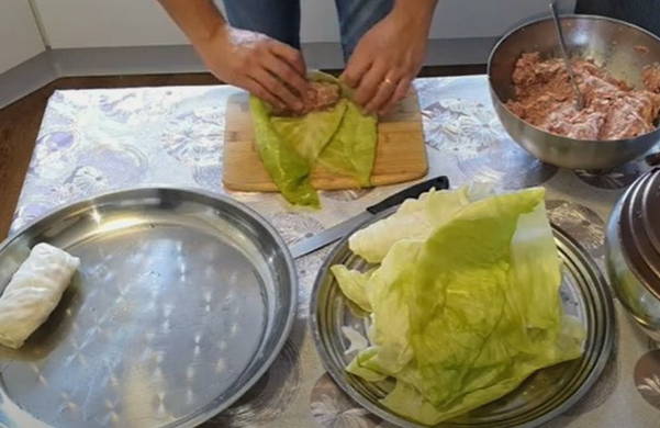Голубцы в афганском казане