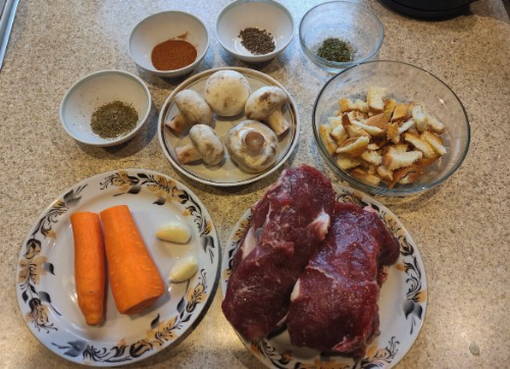 Гуляш в афганском казане