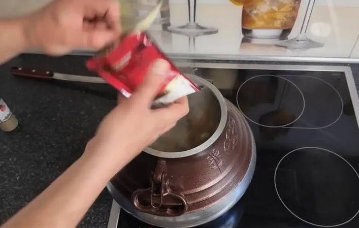 Гречка по-купечески в афганском казане