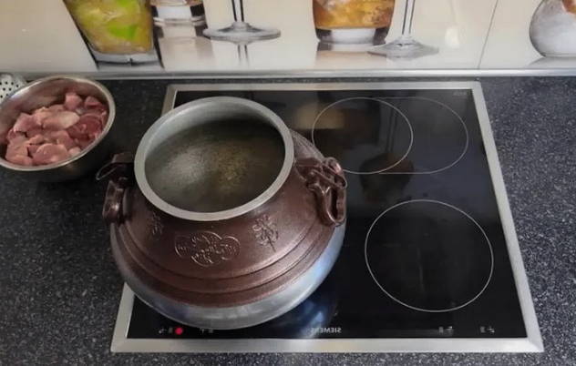 Гречка по-купечески в афганском казане