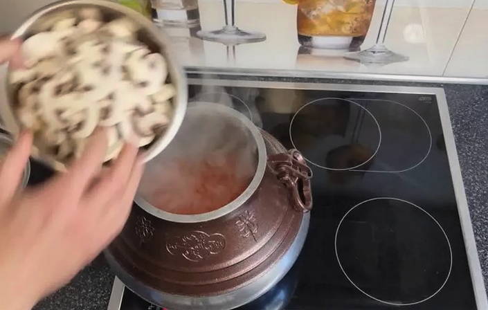 Гречка по-купечески в афганском казане