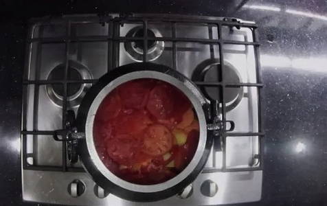 Утка с картошкой в афганском казане
