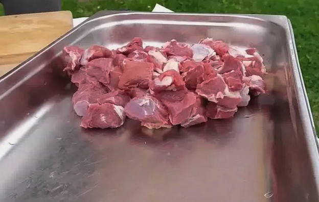 Перловка с мясом в афганском казане