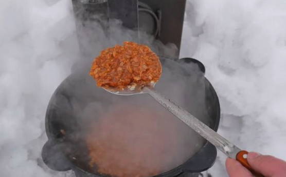Харчо в афганском казане