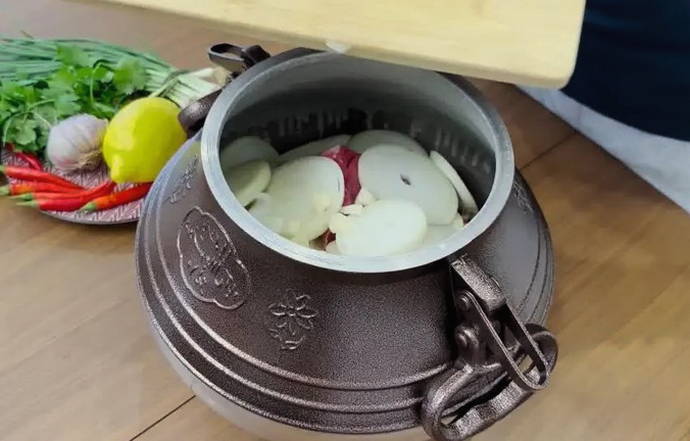 Мясо по-кремлевски в афганском казане