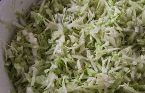 Овощной салат с уксусом и маслом