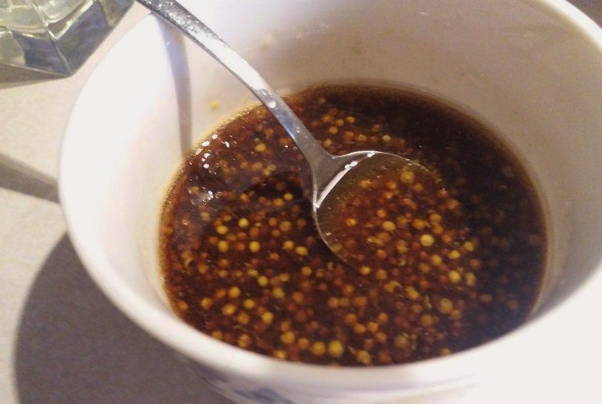 Овощной салат с творожным сыром