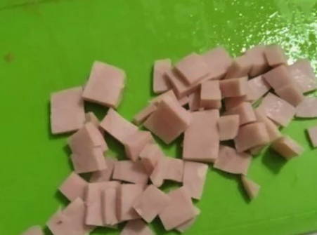 ПП салат с ветчиной из индейки